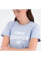 Camiseta New Balance Original Ess Reimagined Azul Para Mujer de New Balance