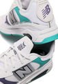 Tenis Lifestyle Blanco-Verde-Morado New Balance Mode De Vie de New Balance
