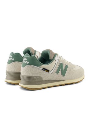 Tenis New Balance 574 Hombre-Gris/Verde