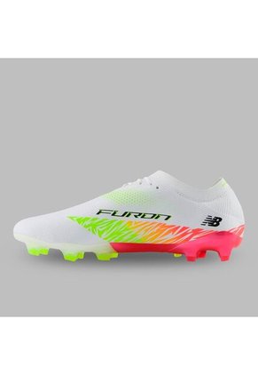 Guayos New Balance Hombre Furon Elite FG V8 - Blanco