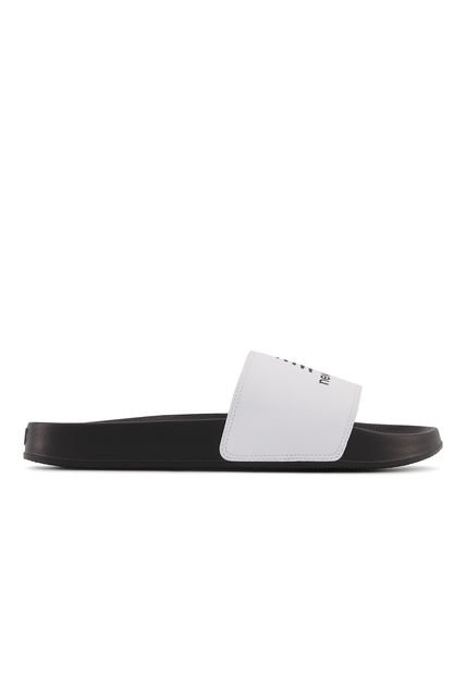 Sandalias New Balance Original Slides White Black Hombre