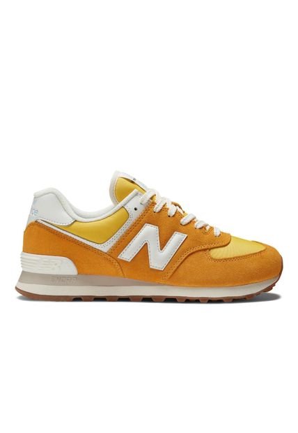 Tenis New Balance 574 Clásicos-Amarillo