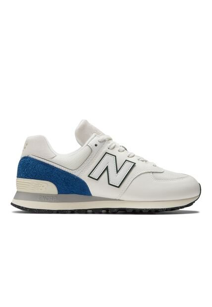 Tenis Zapatilla Marca New Balance 574 Original Blanco Hombre