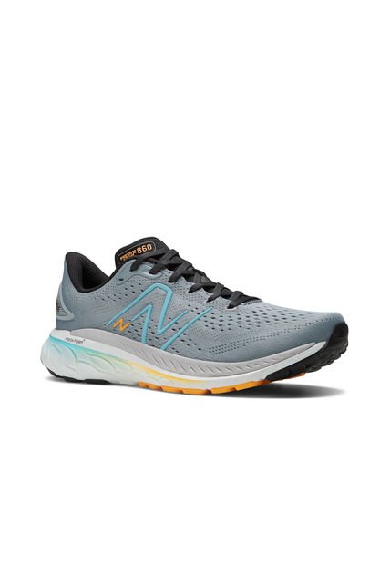 Tenis Deportivos New Balance Fresh Foam 860 Gris Para Hombre