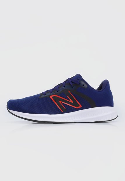 Tenis Running Azul Índigo-Negro-Rojo New Balance 413 V2