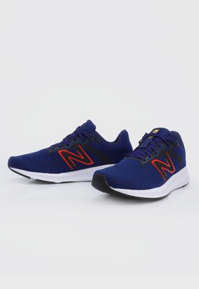 Tenis Running Azul Índigo-Negro-Rojo New Balance 413 V2