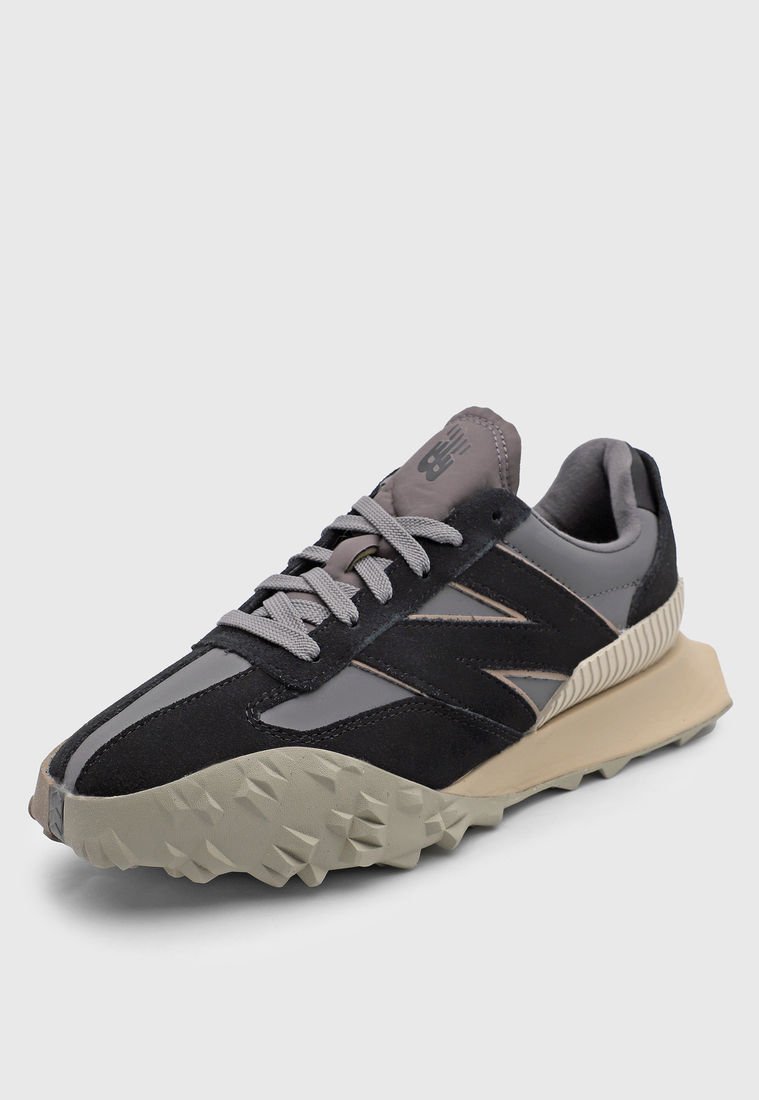 New balance gris con negro best sale