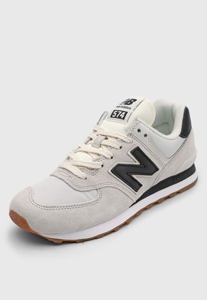 Tenis Lifestyle Beige-Negro-Blanco New Balance 574