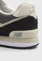 Tenis Lifestyle Negro-Marfil-Gris New Balance 574 de New Balance