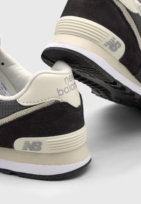 Tenis Lifestyle Negro-Marfil-Gris New Balance 574