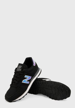 Tenis Lifestyle Negro-Gris-Tornasol New Balance 500