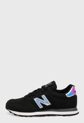 Tenis Lifestyle Negro-Gris-Tornasol New Balance 500