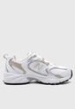 Tenis Lifestyle Blanco-Plateado-Marrón New Balance 530 de New Balance