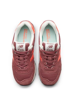 Tenis Deportivos New Balance Original Unisex 574 Rojo Unisex