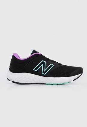Running Negro-Lila-Verde Menta New Balance 520