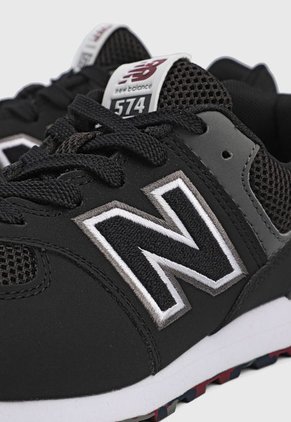 Tenis Lifestyle Negro-Blanco-Gris New Balance 574