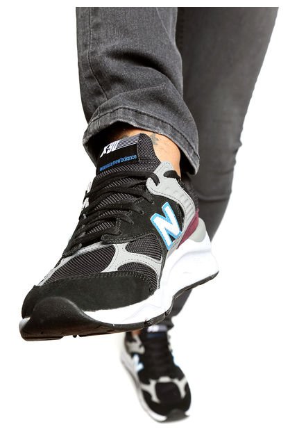 Tenis Negro-Gris-Morado-Blanco New Balance Mode De Vie X90 - Compra Ahora |  Dafiti Colombia