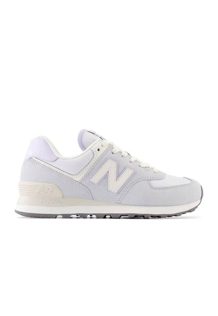 Tenis Deportivos Marca New Balance Original 574 Lila Mujer