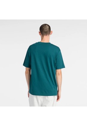 Tshirt New Balance Original Sport Ess Cotton Verde Hombre