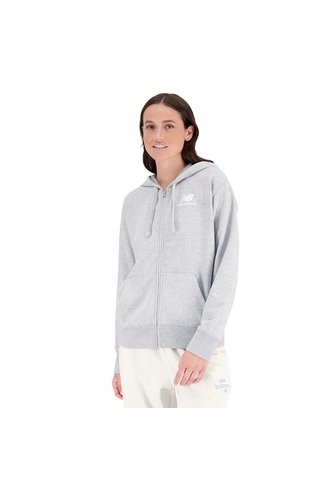 Chaqueta Deportiva Marca New Balance Essentials Gris Mujer New Balance