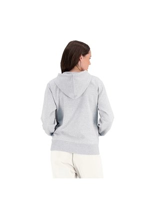 Chaqueta Deportiva Marca New Balance Essentials Gris Mujer