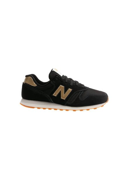 Tenis Deportivos New Balance Original 373 Negro Para Mujer