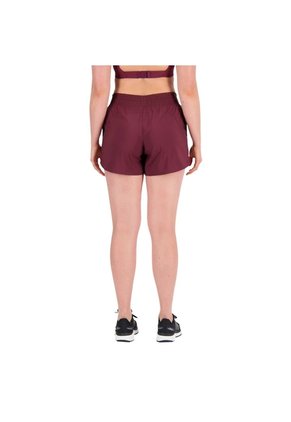 Pantaloneta New Balance Original Accelerate 5" Rojo Mujer