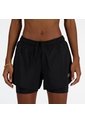 Pantaloneta New Balance Original Sport Ess Negro Para Mujer de New Balance