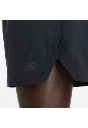 Pantaloneta New Balance Original Rc Ess 5'' Negro Hombre