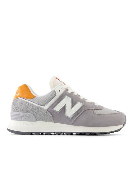 Tenis Deportivos New Balance Original 574 Gris Para Mujer