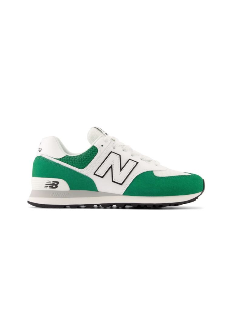 New balance 574 hombre verde best sale