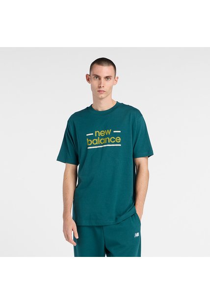 Men's Linear Lines T-Shirt New Balance MT53927-AAV