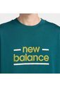 Men's Linear Lines T-Shirt New Balance MT53927-AAV de New Balance