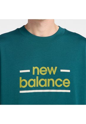 Men's Linear Lines T-Shirt New Balance MT53927-AAV