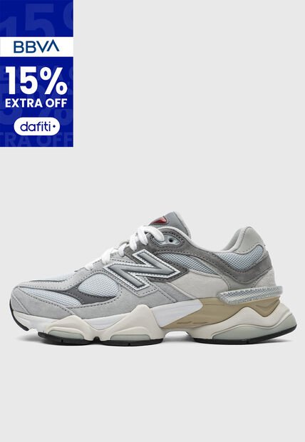 Tenis new balance 9060 Gris