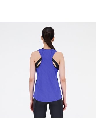 Camisa Deportiva New Balance Original QSpeed Azul Para Mujer New Balance