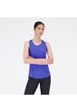 Camisa Deportiva New Balance Original QSpeed Azul Para Mujer de New Balance