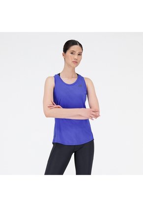 Camisa Deportiva New Balance Original QSpeed Azul Para Mujer
