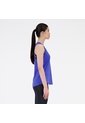 Camisa Deportiva New Balance Original QSpeed Azul Para Mujer de New Balance