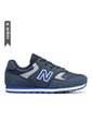 Tenis New Balance 393 Para Niños-Azul de New Balance