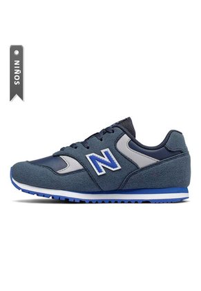 Tenis New Balance 393 Para Niños-Azul