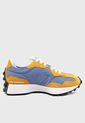Tenis Lifestyle Azul-Amarillo-Marfil New Balance 327 de New Balance
