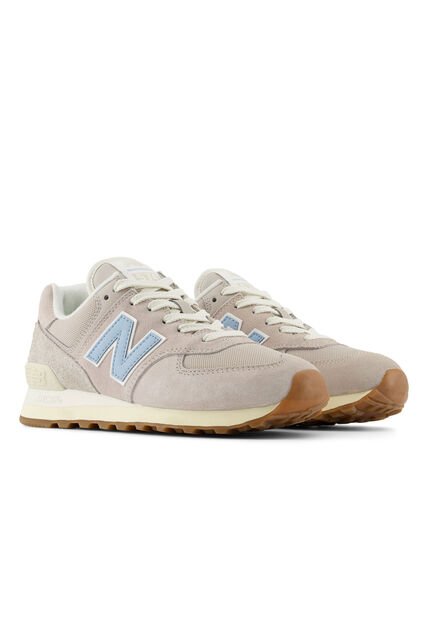 Tenis Deportivos New Balance Originales 574 Gris Para Mujer