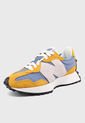 Tenis Lifestyle Azul-Amarillo-Marfil New Balance 327 de New Balance