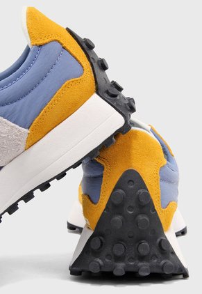 Tenis Lifestyle Azul-Amarillo-Marfil New Balance 327