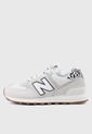 Tenis Lifestyle Blanco-Negro-Crema new balance 574 de New Balance