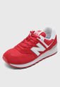 Tenis new balance 574 Rojo de New Balance