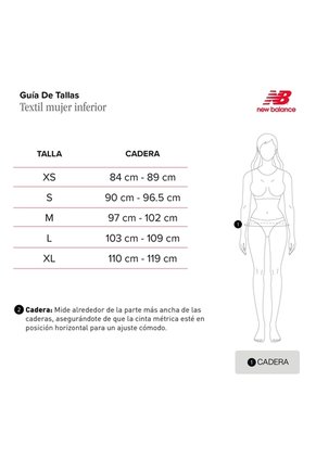 Legging New Balance Harmony Pocket Original Negro Mujer