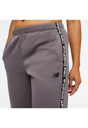 Pantalon Deportivo New Balance Original Znc0 Gris Para Mujer