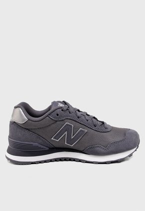 Tenis Lifestyle Gris-Blanco-Plateado New Balance 515